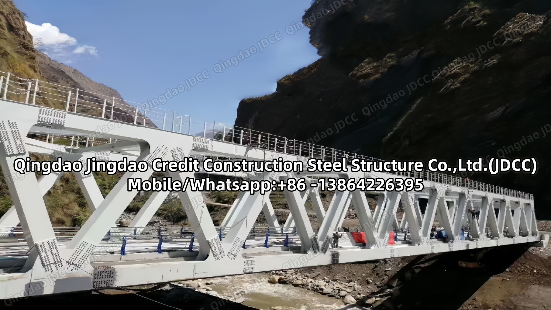 مشروع جسر JDCC ذو الهيكل الفولاذي، نيبال