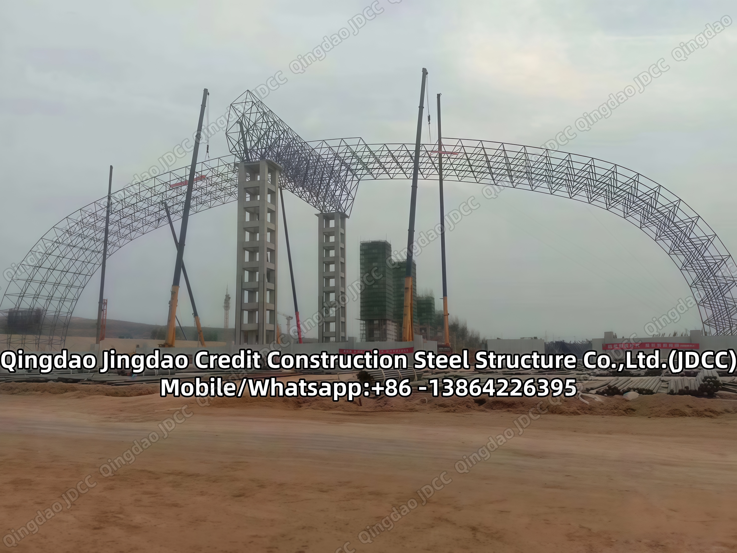  جمالون أنابيب فولاذية Video - JDCC
