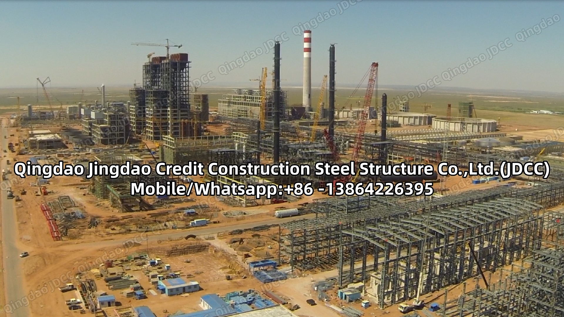 JDCC تسلم مشروع صناعي كيميائي وطاقي واسع النطاق في المملكة العربية السعودية